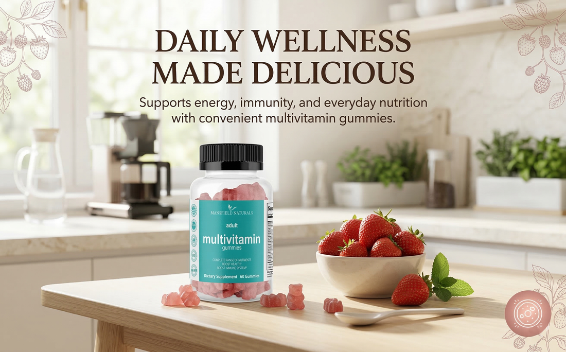 Elevate Your Daily Routine: Why Mansfield Naturals Multivitamin Gummies Are the Wellness Boost You Need