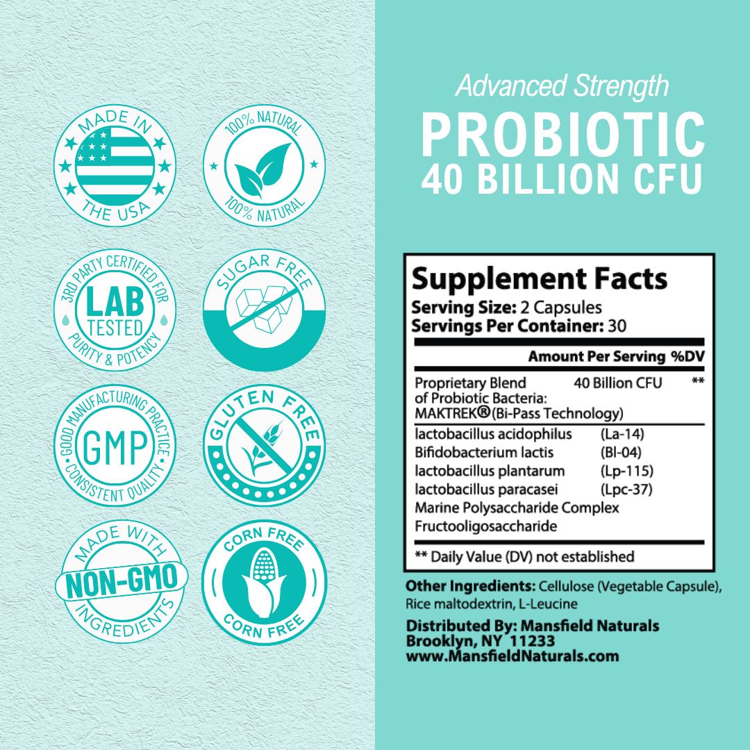 Probiotic – 40 Billion CFU