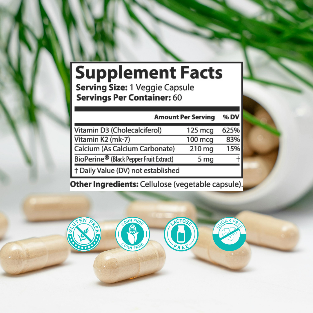 Vitamin K2+ D3